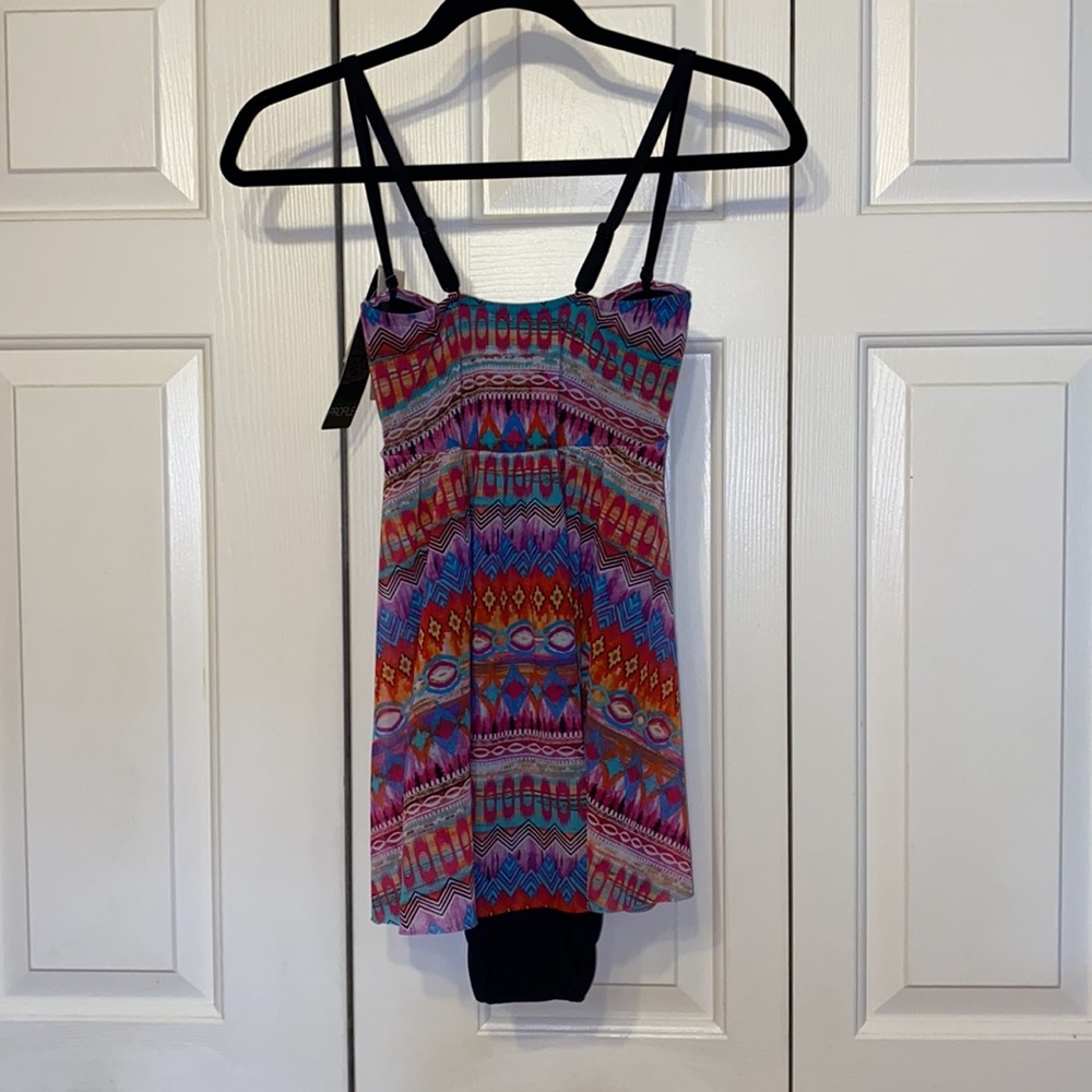 Profile by Gottex Aztec one piece Swimsuit - Picture 5 of 7